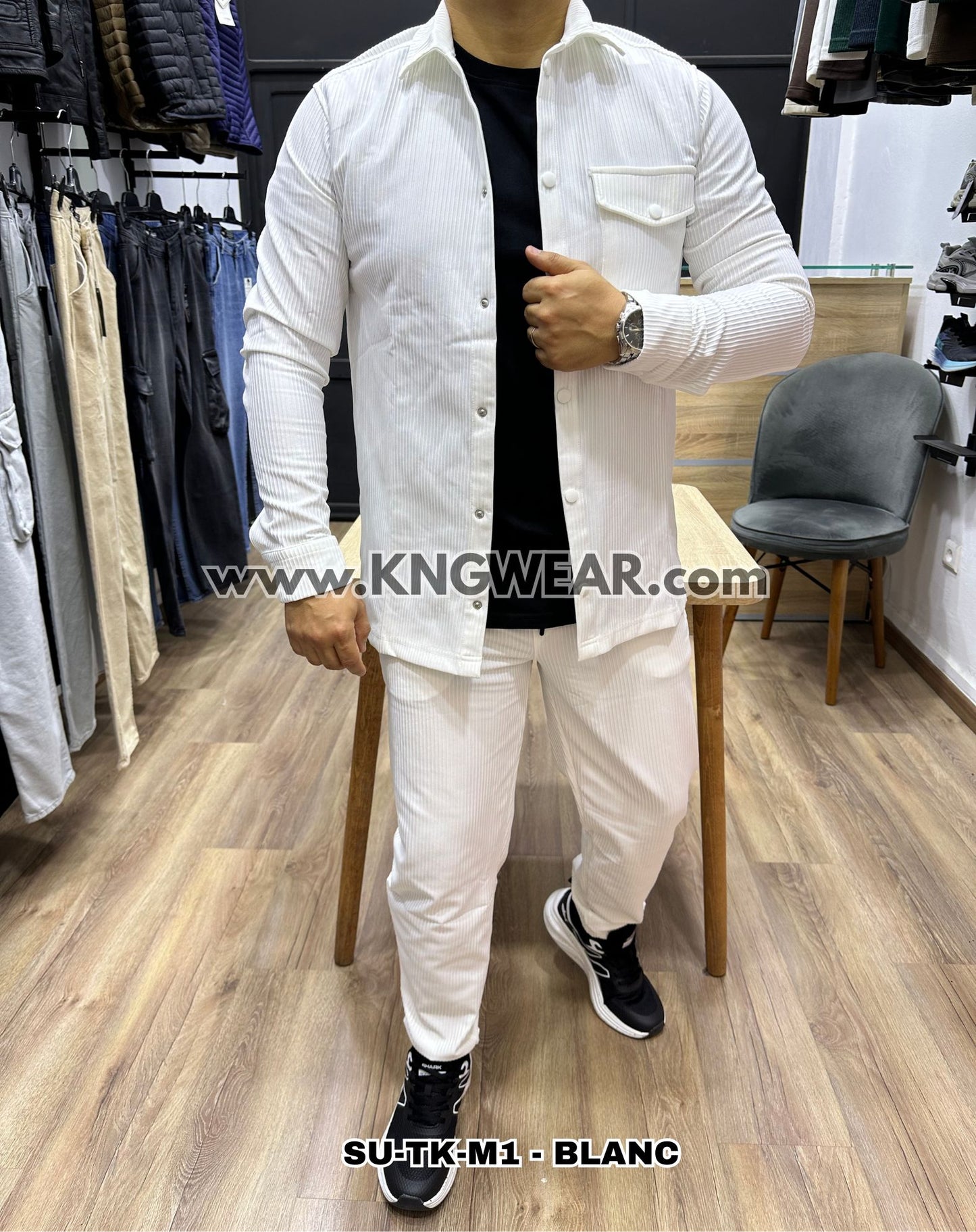 SURVÊTEMENT SU-TK-M1 - BLANC 🇹🇷