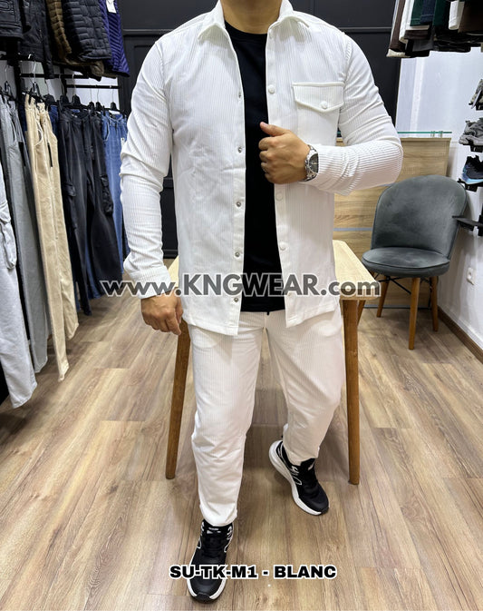 SURVÊTEMENT SU-TK-M1 - BLANC 🇹🇷