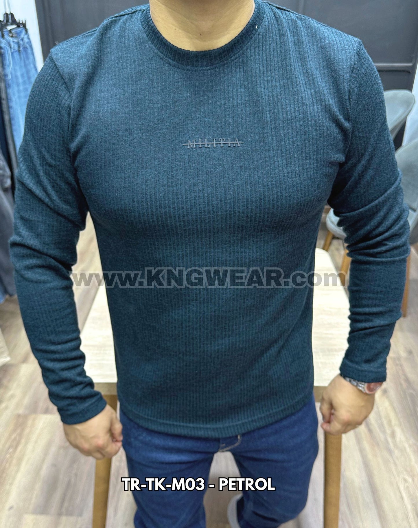 TRICOT MILITIA TR-TK-M03 - PETROL 🇹🇷